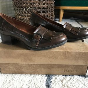 Born Lissette Cognac Burnished Full Grain